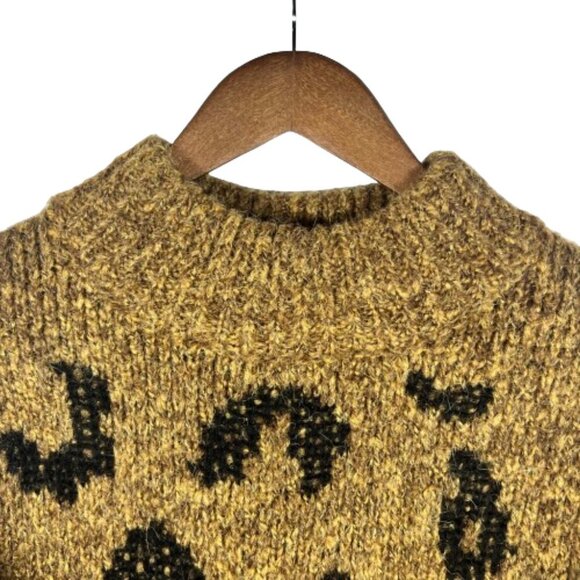 Universal Thread Womens Sweater Mock Neck Animal‎ Print Long Tunic Size XS NWT - Picture 5 of 10